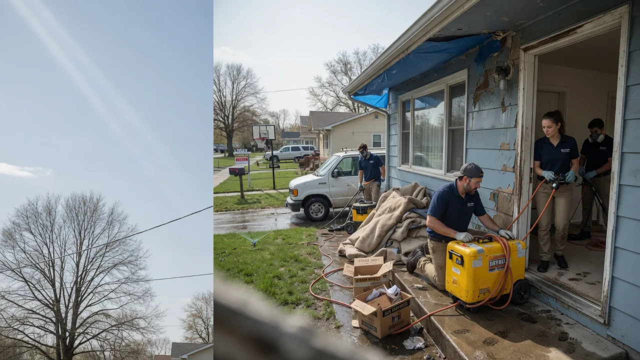 Basement Flood Cleanup in Nodaway, IA near me